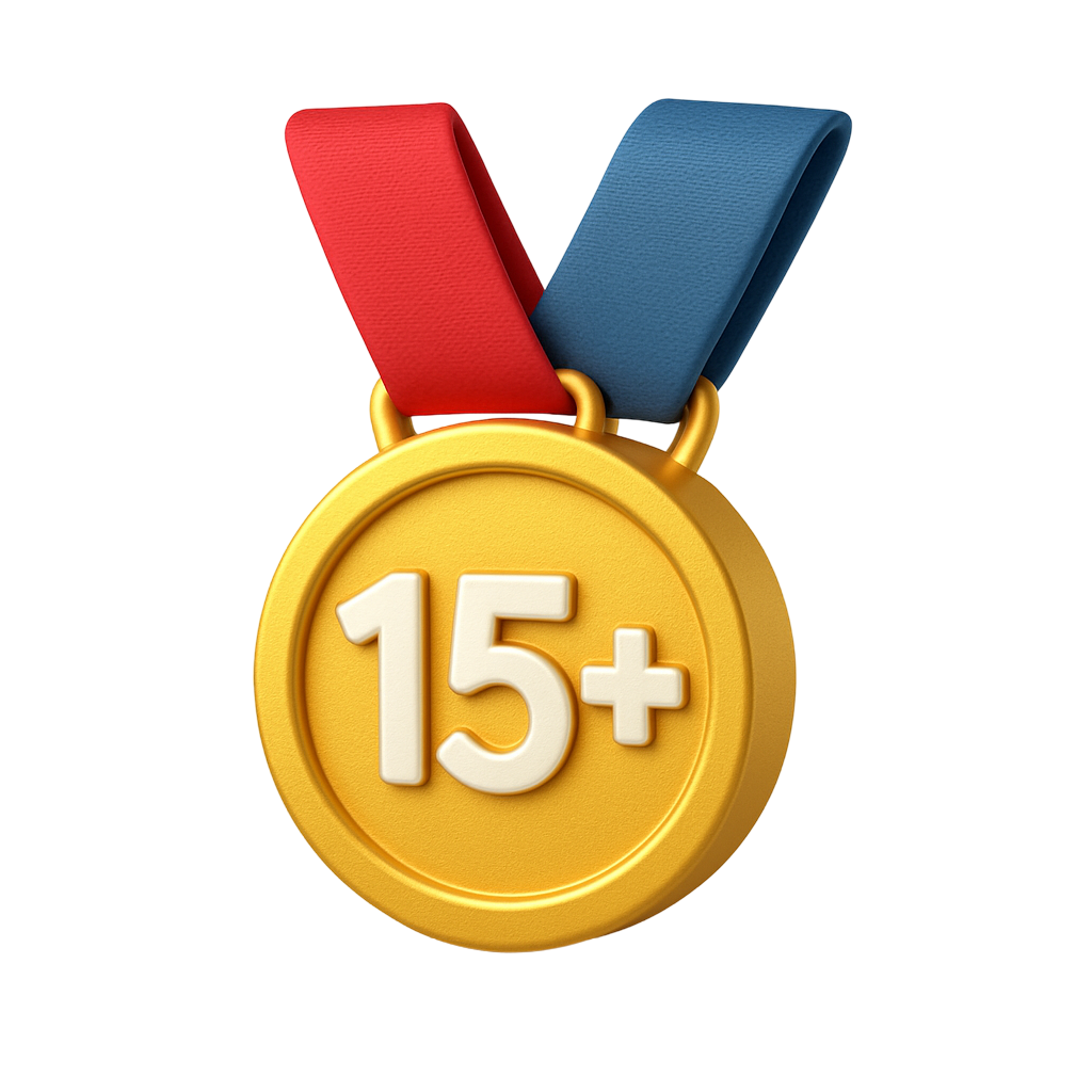 15+ років досвіду